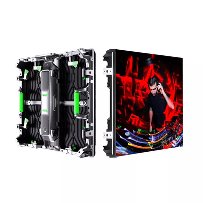 স্টেজ ভাড়া ক্রিয়াকলাপের জন্য 4mx3m P3.91mm DJ বুথ LED স্ক্রীন প্যানেল