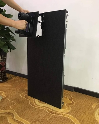 ফুল কালার আউটডোর P3.91 500x1000Mm ভাড়ার LED ভিডিও ওয়াল ব্যাকড্রপ