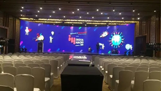 চার্চ পাবলিক LED ভিডিও ওয়াল প্যানেল, ইন্ডোর LED ডিসপ্লে স্ক্রীন ফুল কালার P3.91 HD