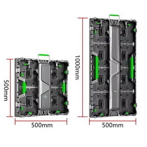500x1000mm 500x500mm স্টেজ ইভেন্ট ভাড়া LED বিজ্ঞাপন স্ক্রীন P2.6 P2.9 P3.91