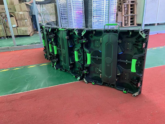 কাস্টমাইজড এলইডি স্টেজ ব্যাকড্রপ স্ক্রিন AC110V/220V 1000 ঘন্টা আয়ুষ্কাল সহ
