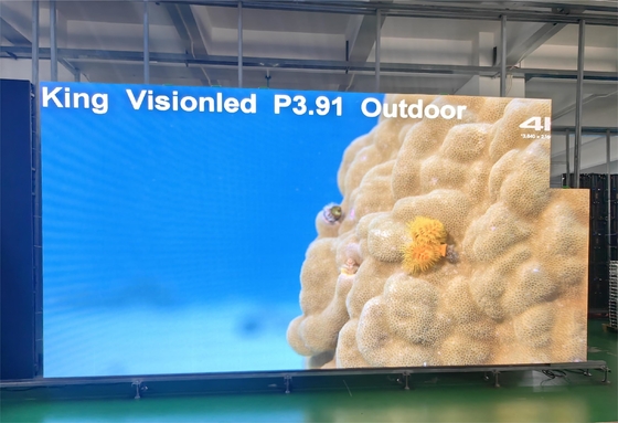 P3.91 আউটডোর LED স্ক্রীন ভাড়া 500*500mm 500*1000mm LED ডিসপ্লে স্ক্রীন