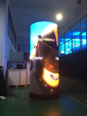 সার্স ফ্লেক্স LED ডিসপ্লে ওয়াল বাঁকা নেতৃত্বাধীন প্যানেল P2.5 P3 320x160mm