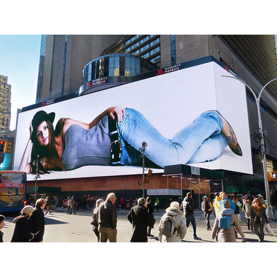 16x9 SMD P6 Dooh ডিসপ্লে 10ftx12ft Led Outdoor TV Billboard Big Waterproof